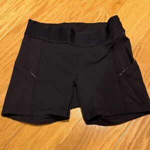lululemon athletica Black Bike Shorts